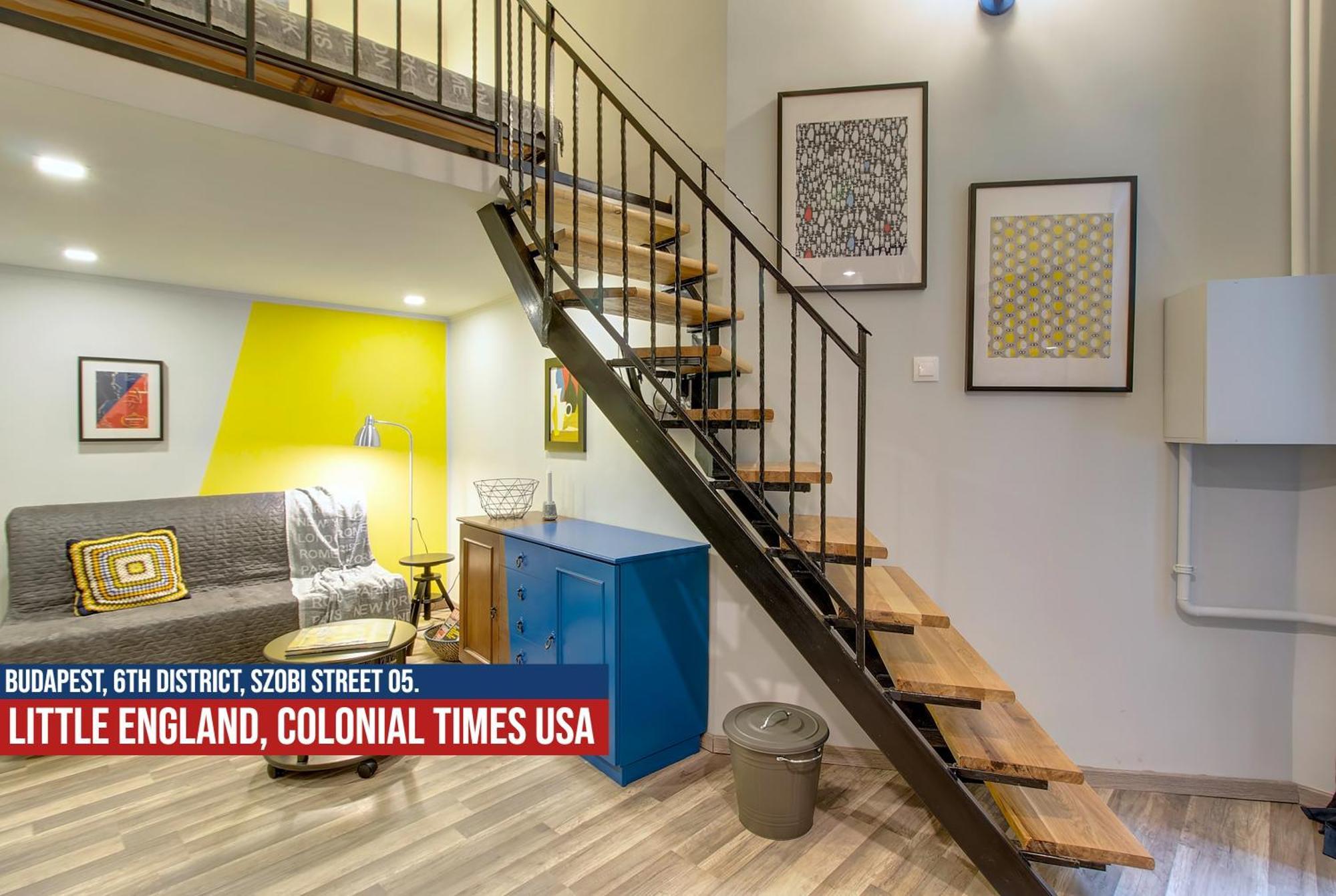 Little Americas Usa Colonial Times Apartments Boedapest Buitenkant foto