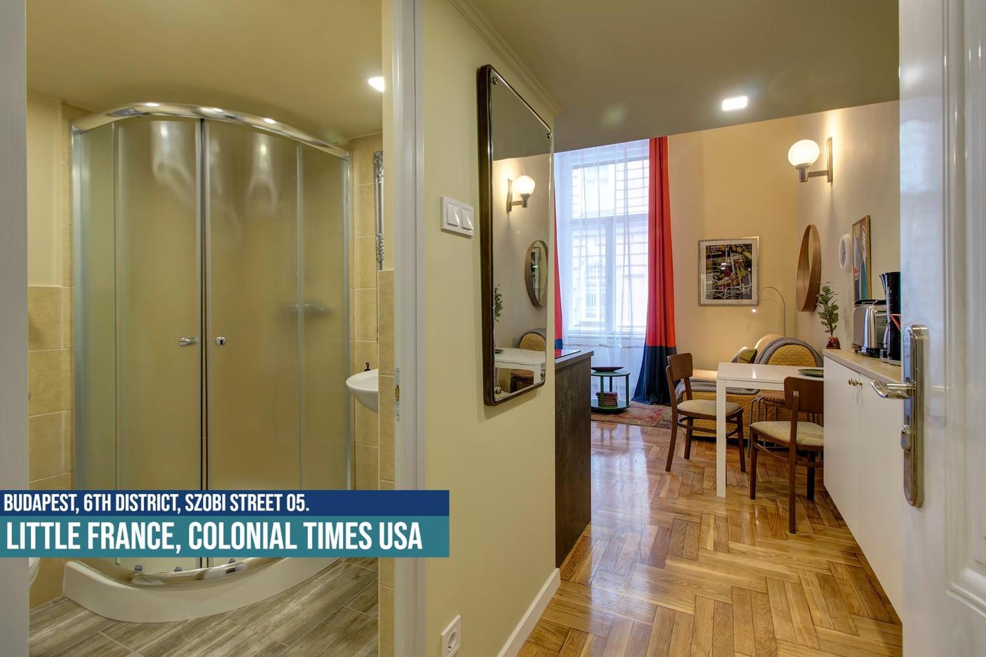 Little Americas Usa Colonial Times Apartments Boedapest Buitenkant foto