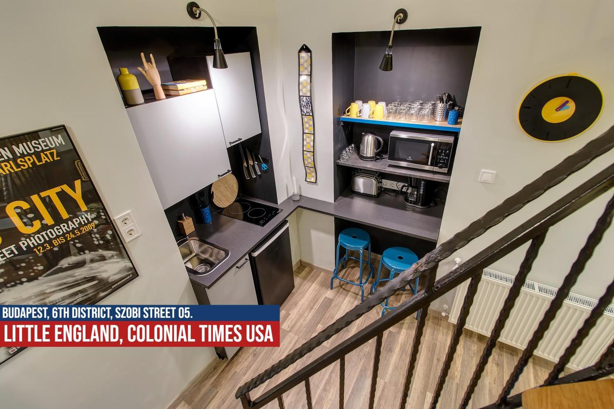 Little Americas Usa Colonial Times Apartments Boedapest Buitenkant foto