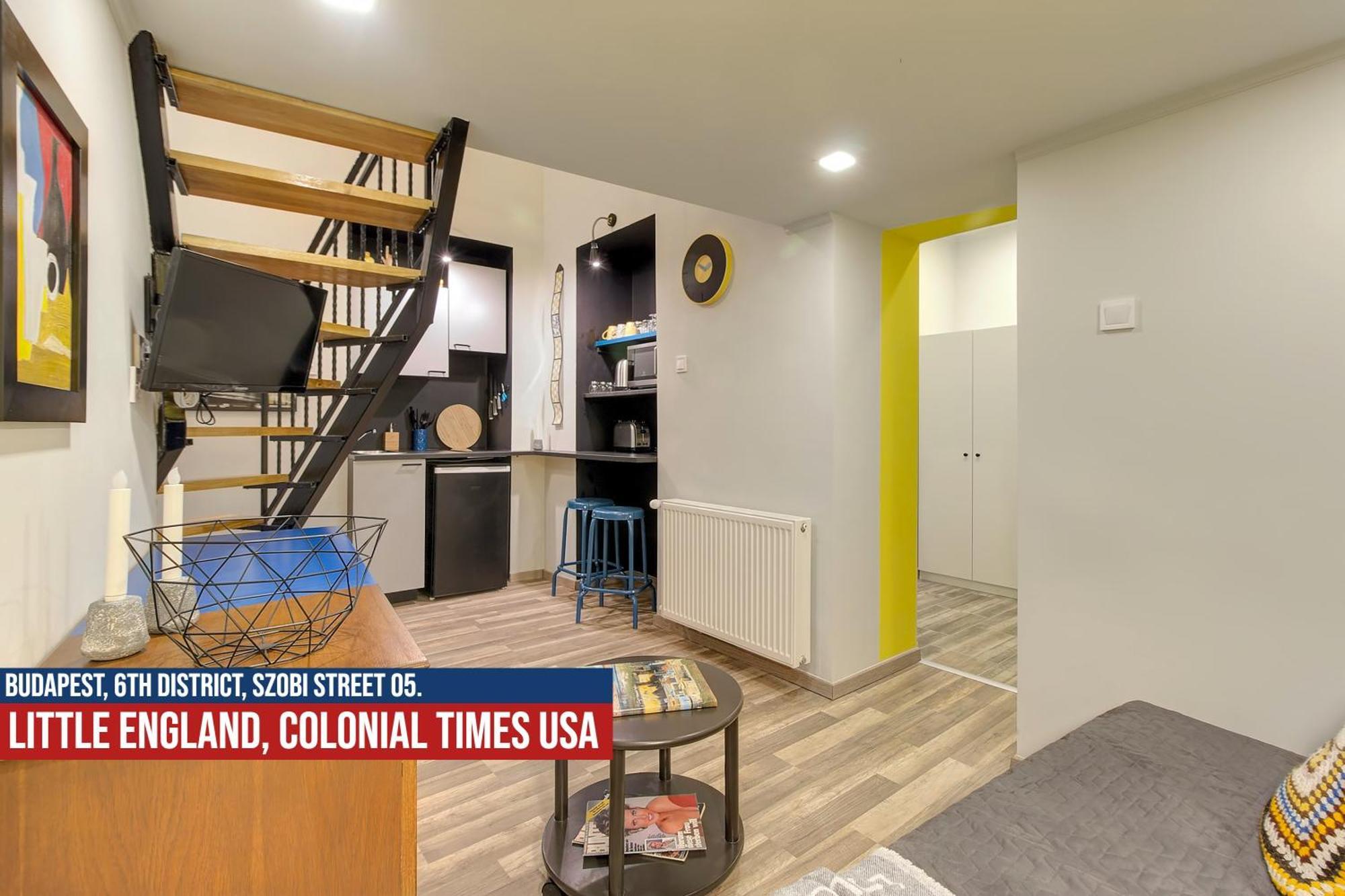 Little Americas Usa Colonial Times Apartments Boedapest Buitenkant foto