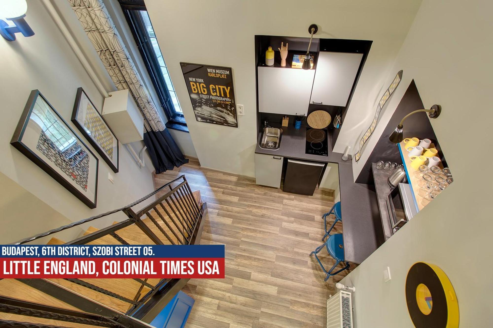 Little Americas Usa Colonial Times Apartments Boedapest Buitenkant foto