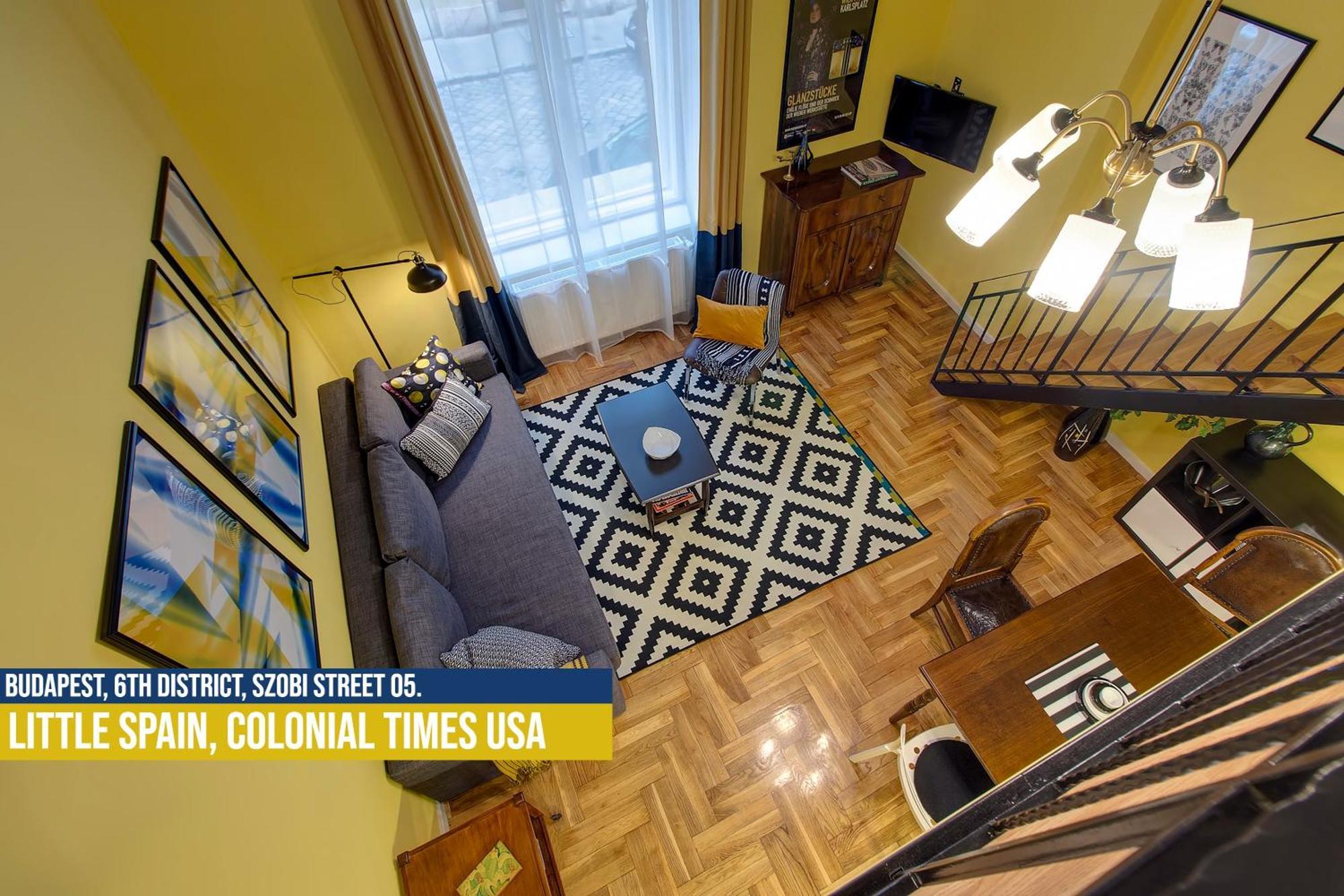 Little Americas Usa Colonial Times Apartments Boedapest Buitenkant foto