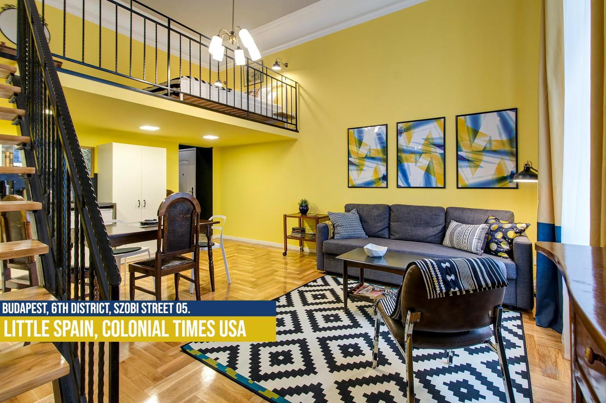 Little Americas Usa Colonial Times Apartments Boedapest Buitenkant foto
