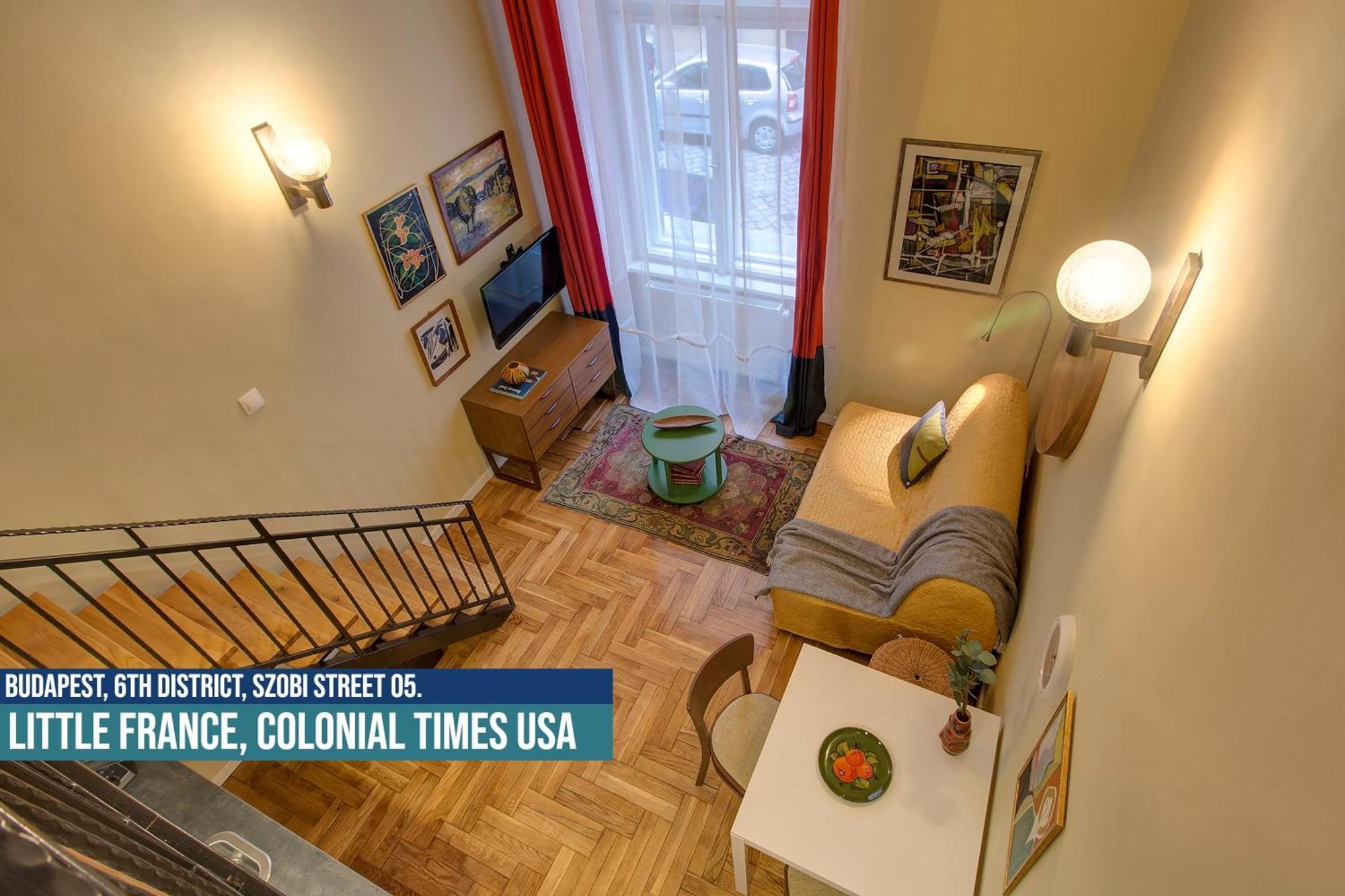 Little Americas Usa Colonial Times Apartments Boedapest Buitenkant foto