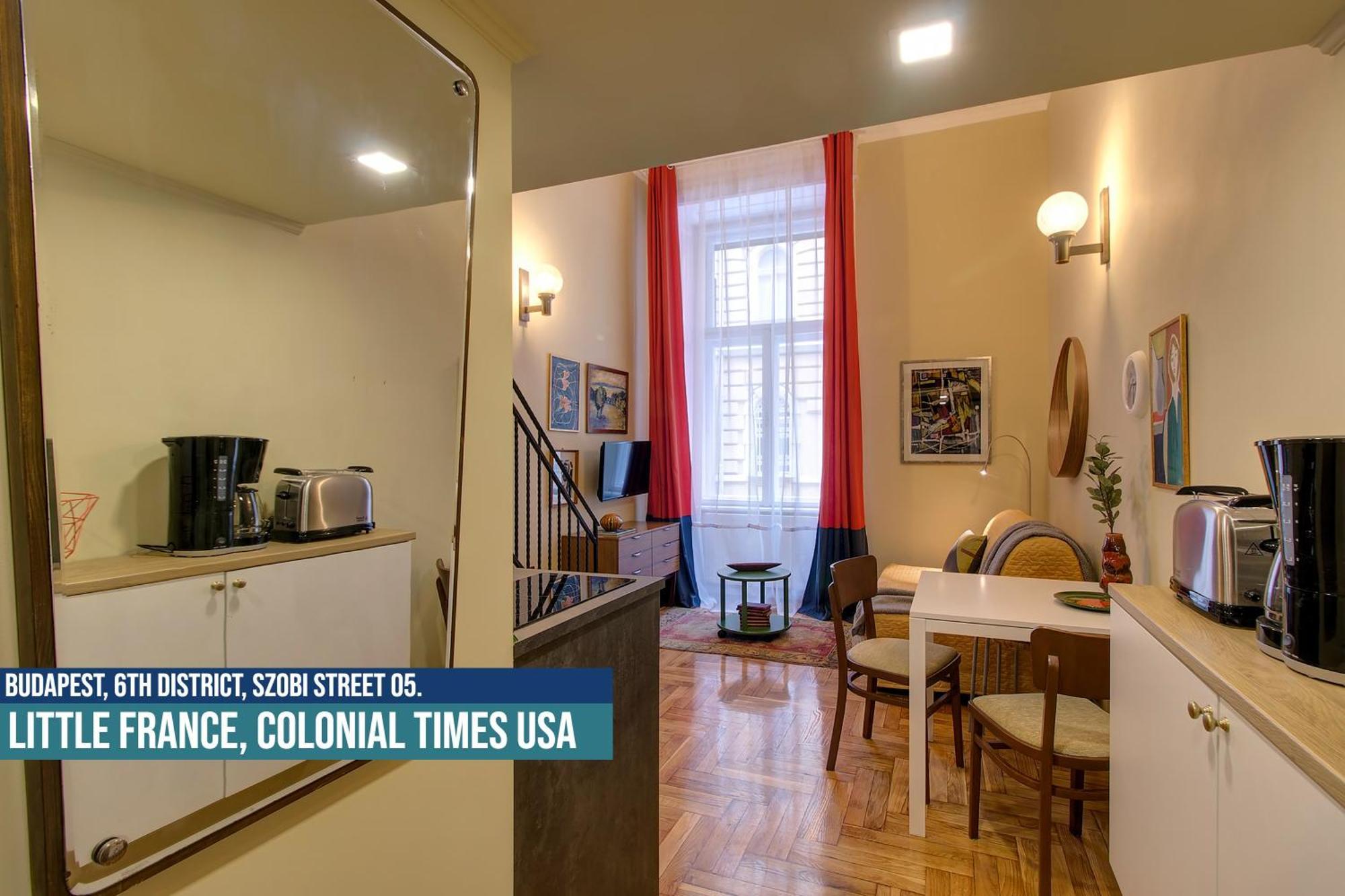 Little Americas Usa Colonial Times Apartments Boedapest Buitenkant foto