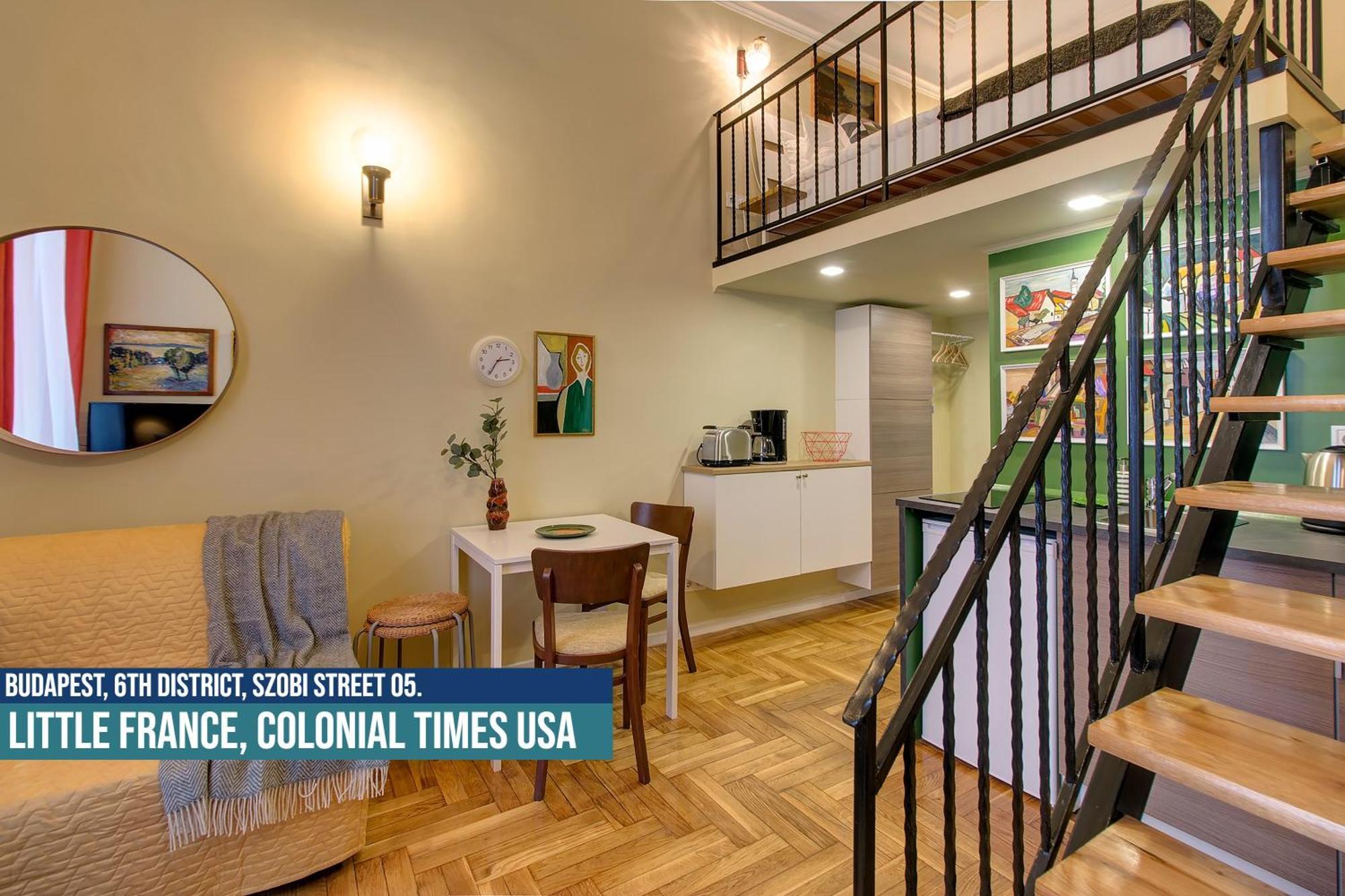 Little Americas Usa Colonial Times Apartments Boedapest Buitenkant foto
