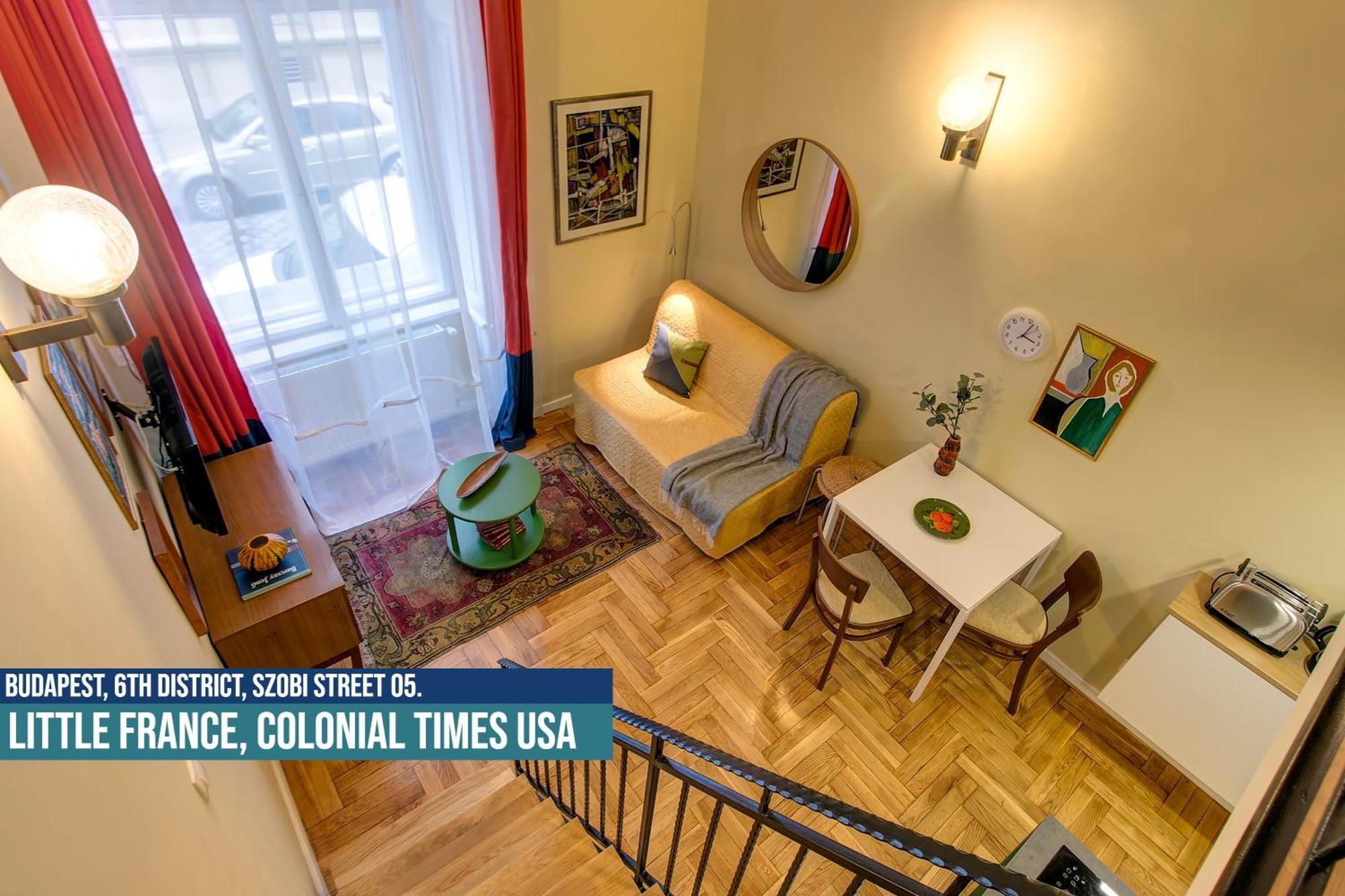 Little Americas Usa Colonial Times Apartments Boedapest Buitenkant foto